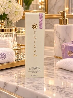 Tatcha Silk Sunscreen SPF 50 in Cream